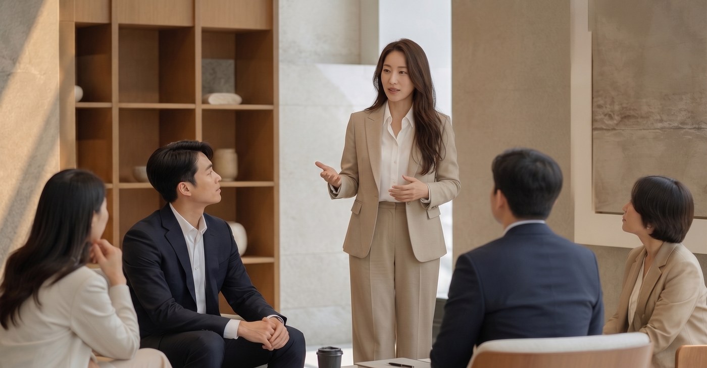 법무법인 변호사 그룹 표현 코칭 현장