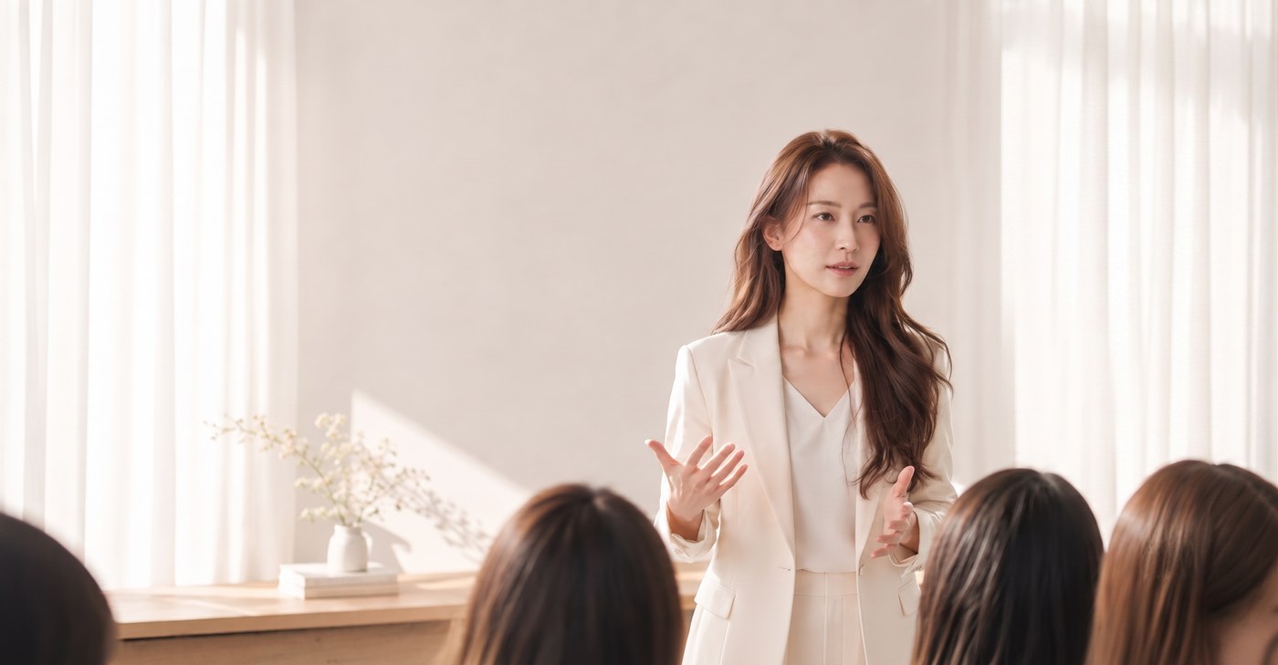 기업 대표 및 리더 대상 표현 코칭 현장